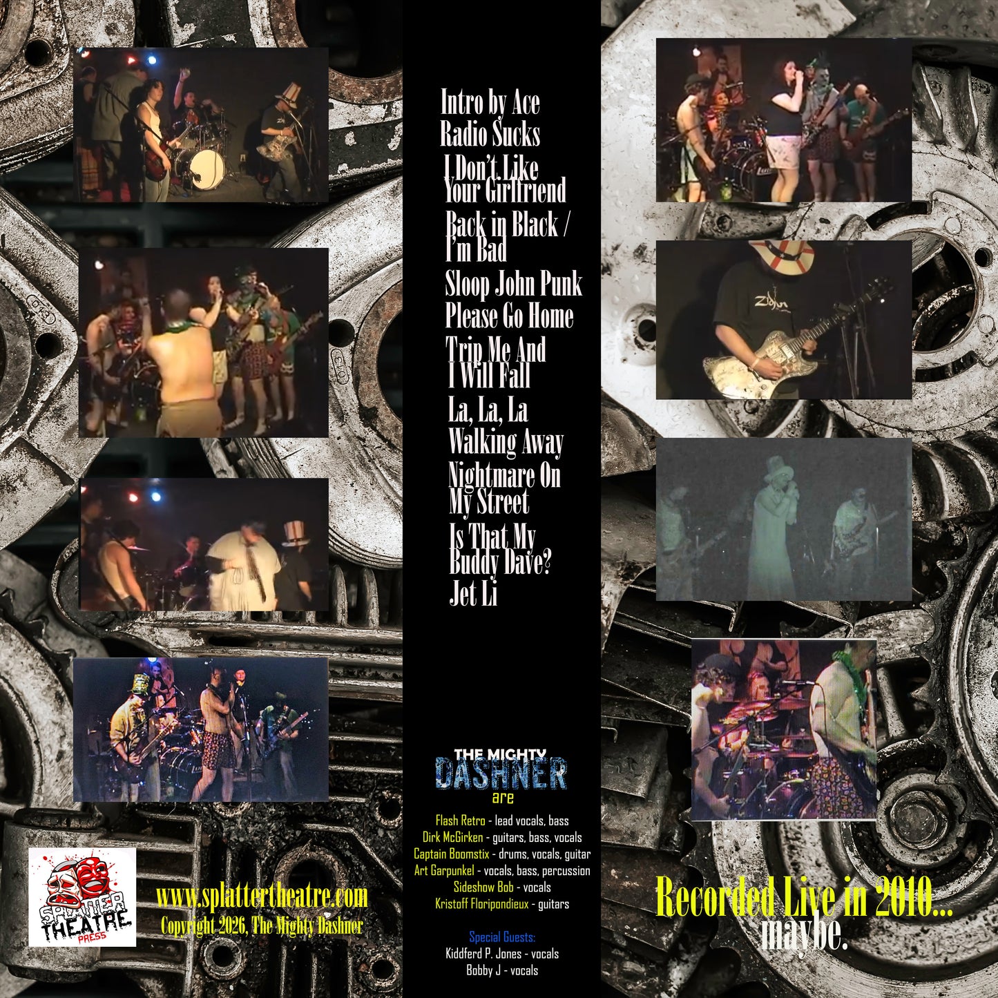 The Mighty Dashner - The Machine Shop Hates Us CD