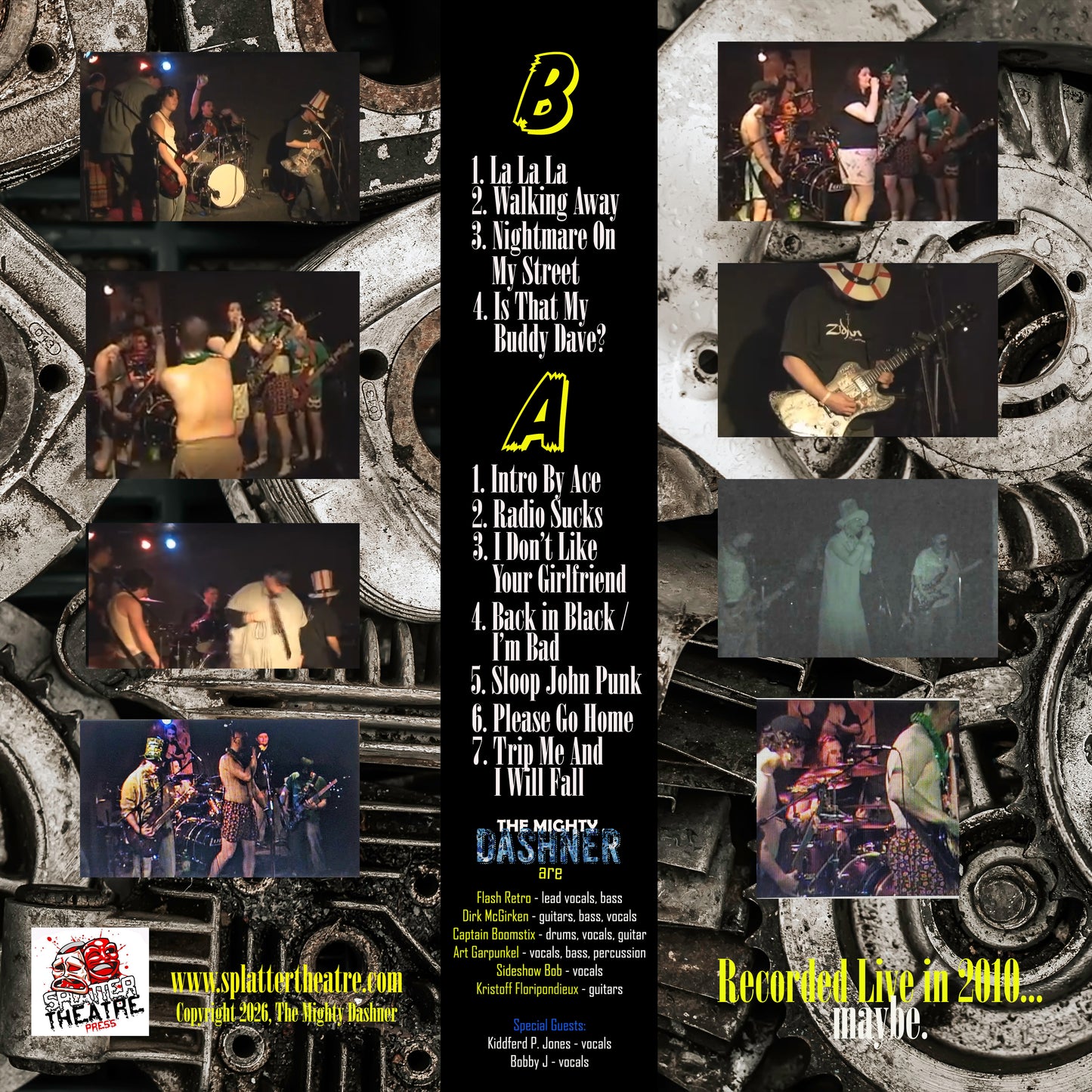 The Mighty Dashner - The Machine Shop Hates Us Vinyl LP