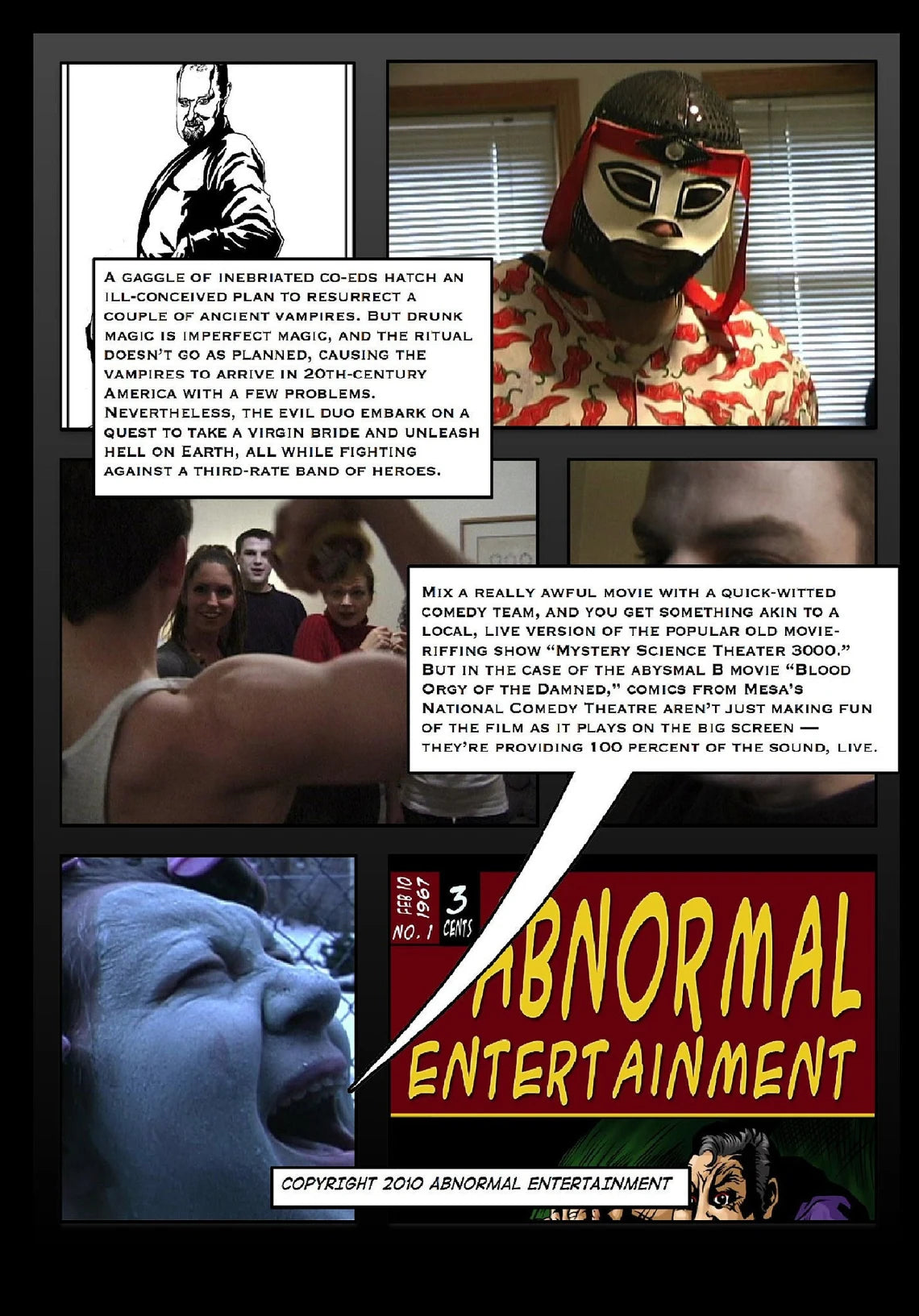 Blood Orgy of the Damned DVD