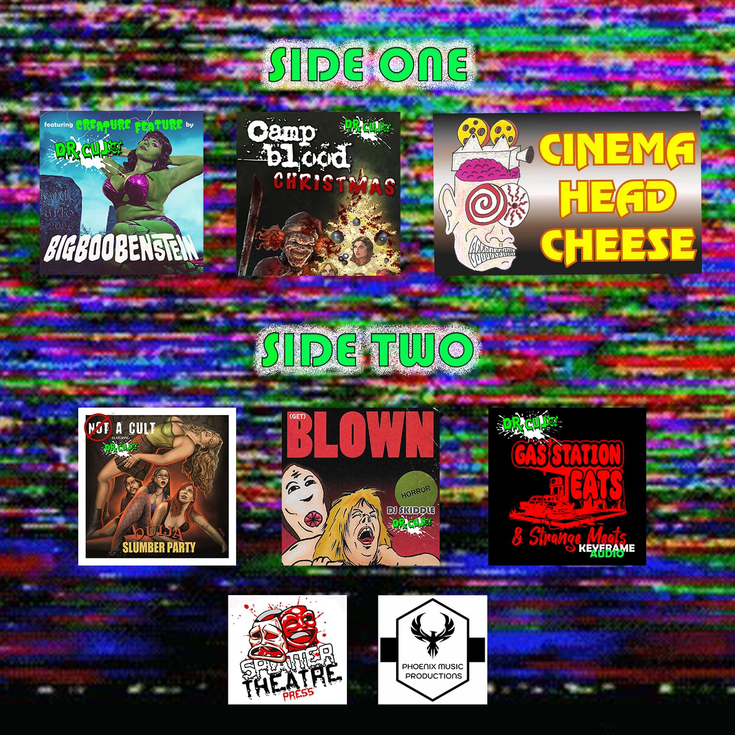 Dr. Cujo & Not A Cult. - Adjust Your Tracking 7" EP